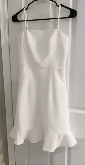 White Graduation Dress Nordstrom thumbnail 1