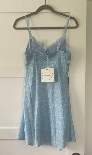 Hello Molly Blue Dress thumbnail 4