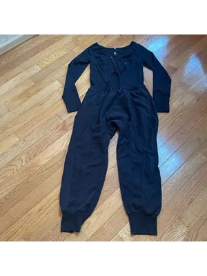 FP Movement by Free People Make It Count Onesie Jumpsuit Romper Size M Black thumbnail 3