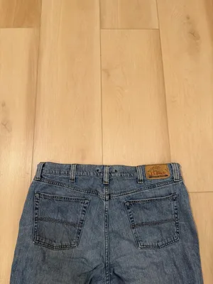L.L. Bean Vintage Natural Fit Straight Leg Jeans Men's Size 35x34 thumbnail 7