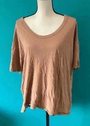 ⭐️ American eagle brown top in size large thumbnail 1