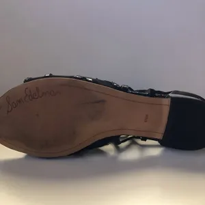 Sam Edelman Black‎ Denver Flat Sandals thumbnail 13