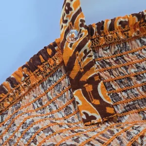 Knox Rose NWOT‎ Dress Wide Strap Orange Coral Floral Boho Midi Dress XXL thumbnail 11