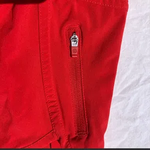 Lululemon Tracker Low-Rise Lined Short 4” Size 10 Love Red thumbnail 5