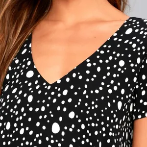 Lulus Mini Polka Dot Dress thumbnail 4
