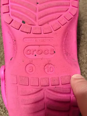 Unisex Crocs Classic Hot Pink Clogs with Bling Jibbitz Size 10 Womens 8 Mens thumbnail 4