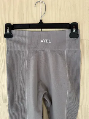 ABYL Reflex Seamless Leggings Gray Size M thumbnail 4