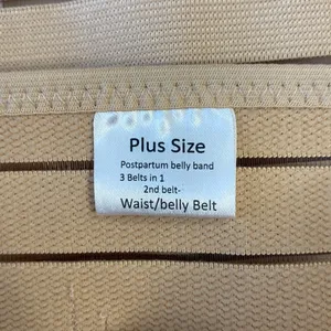 3 in 1 Pregnancy Belly Support and Postpartum Recovery Belly Wrap - Plus Size thumbnail 5