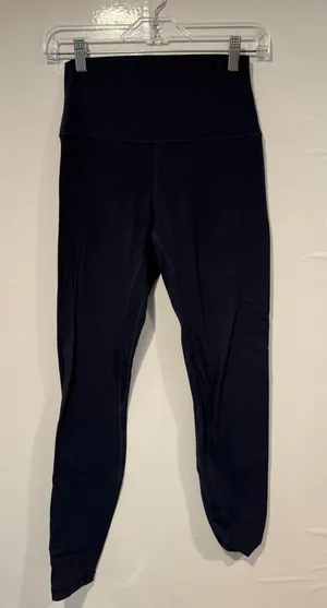 High-Waist‎ Halara Navy Leggings thumbnail 1