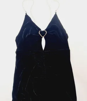 MAJORELLE Amore Gown in Black Small thumbnail 5