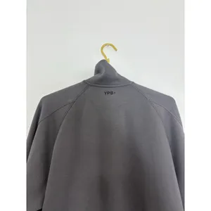 Abercrombie & Fitch YPB neoKNIT Cinched Full-Zip Hoodie Medium Grey Athletic thumbnail 12