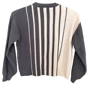 NWOT Betsey's‎ Boutique Shop Sweater XL Cozy Knit Soft Striped Geometric Preppy thumbnail 6