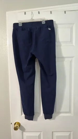 Navy Blue Zamora FIGS Jogger Scrub Pants thumbnail 3
