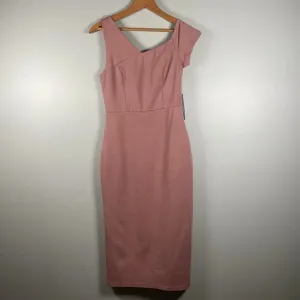 Lulu's Open Your‎ Heart Mauve Pink One-Shoulder Bodycon Midi Dress size XS Party thumbnail 2