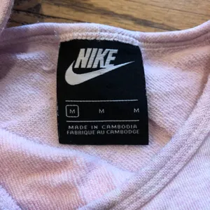 Nike Logo Tank  Sweatshirt Material Pink thumbnail 7