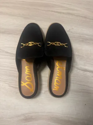 Sam Edelman Linnie Bit Mules Black Suede  thumbnail 2
