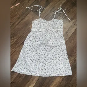 Lavender fields nwt for love & lemons sparkle lace dress L $145 fall coquette thumbnail 4