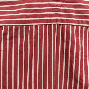 Tommy Hilfiger button down shirt red and white stripe size 6 thumbnail 6