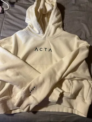 Women’s acta cropped hoodie thumbnail 1