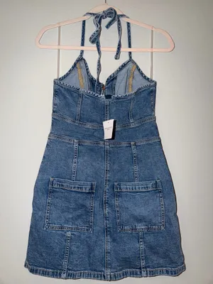 Denim Dress American Eagle thumbnail 2