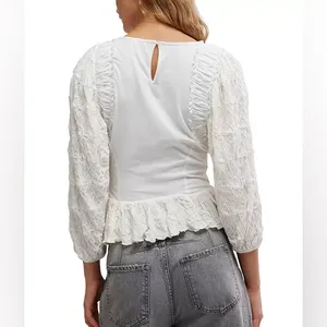 Free People Olivia Contrast Stitch Knit Top thumbnail 13