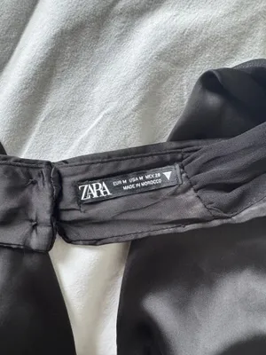 Silk black Zara halter top thumbnail 5