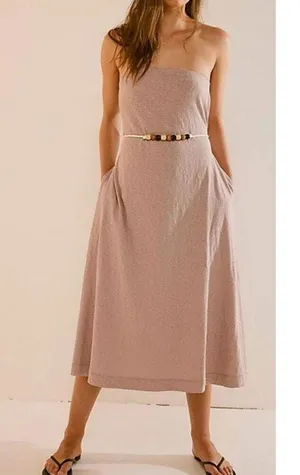 Free People NWOT Beach Peyton dress sz M thumbnail 1