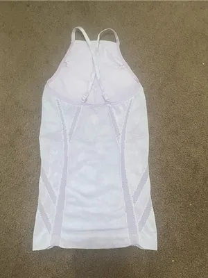 Athleta Pastel Lilac Adjustable-Strap Sports tank top thumbnail 5