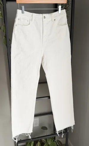 Madewell 90’s Straight Crop Jeans in Raw Hem Edition thumbnail 1