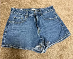 PacSun Indigo Mom Shorts thumbnail 1