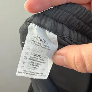 Vince Women’s Size XS Joggers Charcoal Gray Causal Utility Trousers Stretch thumbnail 7