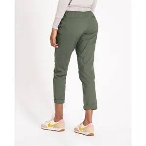 Vuori Womens Ripstop Pant Army Green Small Organic Cotton Modern Slimmer‎ Fit thumbnail 4