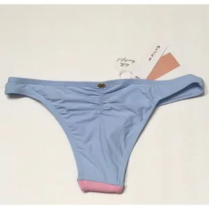 New. PILYQ pink and blue color block teeny bottoms. Small thumbnail 7