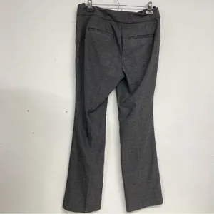 Ann Taylor Grey Wide Leg Dress Pants Trousers Womens 0P High Rise Slacks thumbnail 7