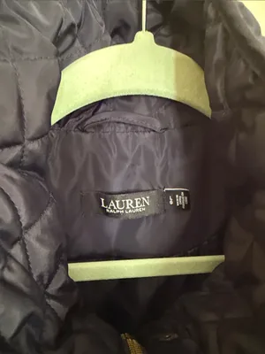 Lauren Ralph Lauren Navy Quilted Vest in Size Large thumbnail 3