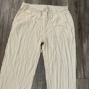 Faceplant Dreams Bamboo Pajama Pants - Ivory thumbnail 3