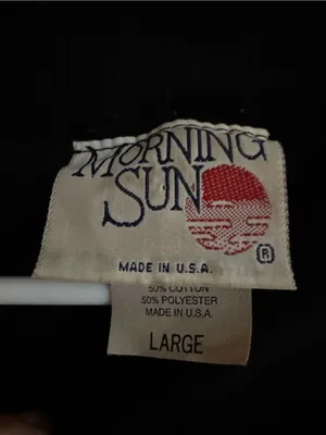 Vintage Morning Sun Whitton Pumpkin Halloween Crewneck Sweatshirt thumbnail 2