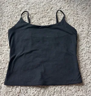 Black Women’s Spaghetti Strap Tank Top thumbnail 1