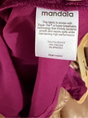 Mandala Scrub Shirt Size XXS thumbnail 4
