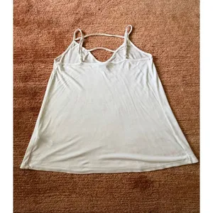 ASOS White Strappy Back Cami Top Size US 6 thumbnail 6