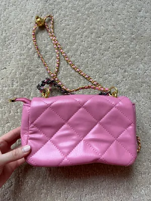 Pink Lily Pink Quilted Purse thumbnail 11