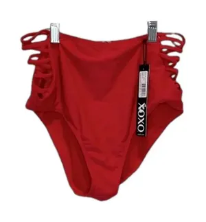 Flawed NWT XL XOXO‎ bikini bottom strappy sides thumbnail 1