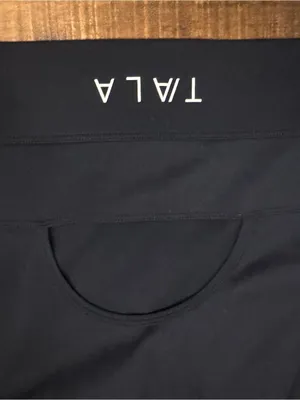 TALA Skinluxe‎ Keyhole Crop Top Gray thumbnail 6