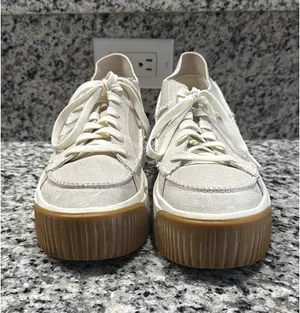 UGG EZ Duzzit Lace Sneakers Off-White thumbnail 2