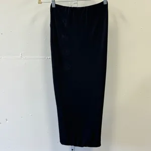 NWT‎ Missguided Black Ruched O-Ring Cut Out Midi Skirt Side Slit Size 8 Festival thumbnail 4