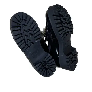 NEW Guess Women's 1.5-Inch Platform Heel Chain Loafers Black thumbnail 3