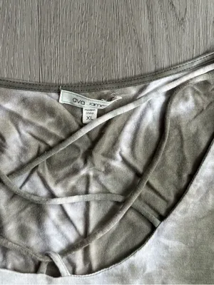 Ava James Tie Dye Cut Out Knit Blouse thumbnail 2