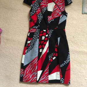 4.Collective Cap-Sleeve Cheetah Print Dress Size‎ 4 thumbnail 4