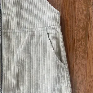 Beige Corduroy Overall Dress thumbnail 3