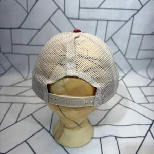 Infinity Her Trucker Hat OSFM Red Polka Dot‎ Coop Queen Chicken Patch Mesh Back thumbnail 5